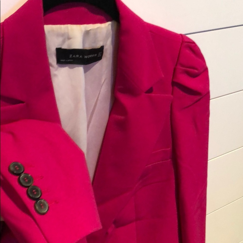 Pink Zara Blazer